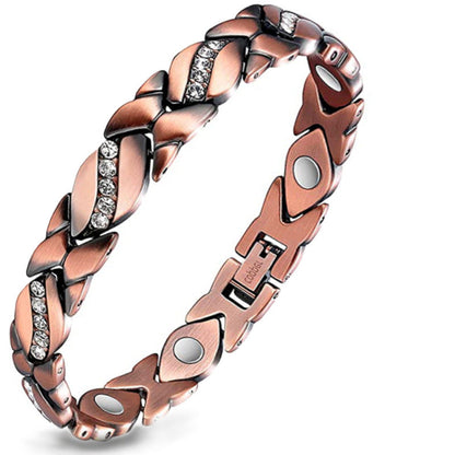 🔥🔥Copper magnetic bracelet🔥🔥——Relieve fatigue and promote blood circulation✨