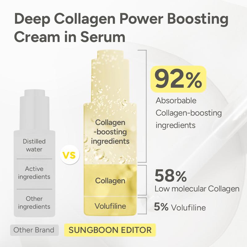 Last 3 Hours 60% OFF   ✨ SONGBOON Editor Glass Skin Collagen Volufiline Cream-in-Serum | Gentle, Nourishing &Comfort Korean Skincare Moisturizer for Firming & Hydrating