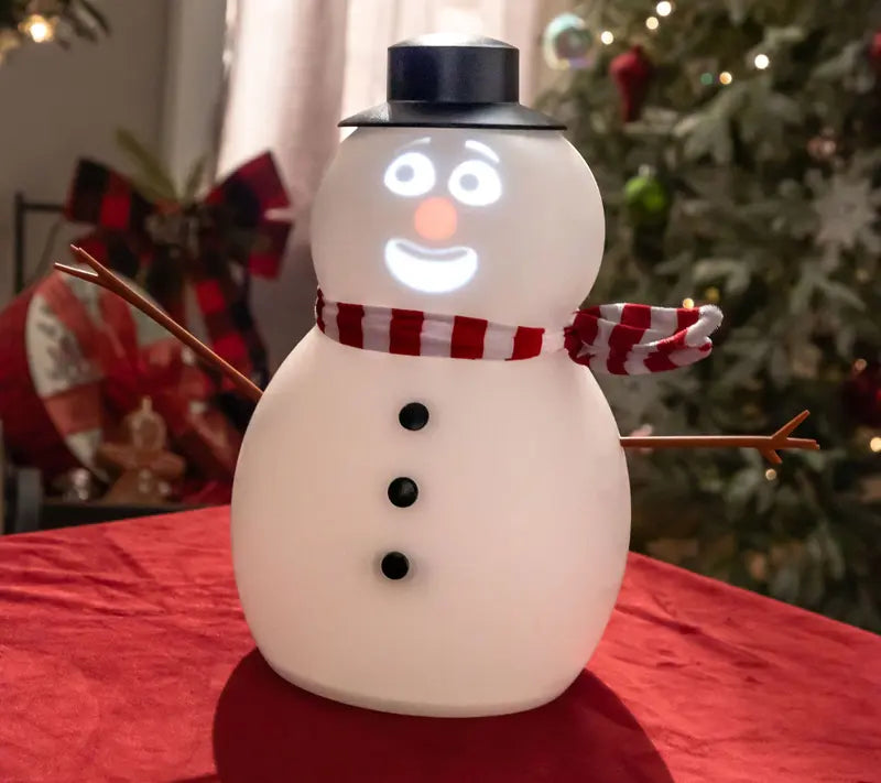 ⛄️ Talking Animated Blink Snowman with Built in Projector & Speaker Plug'n Play🎄