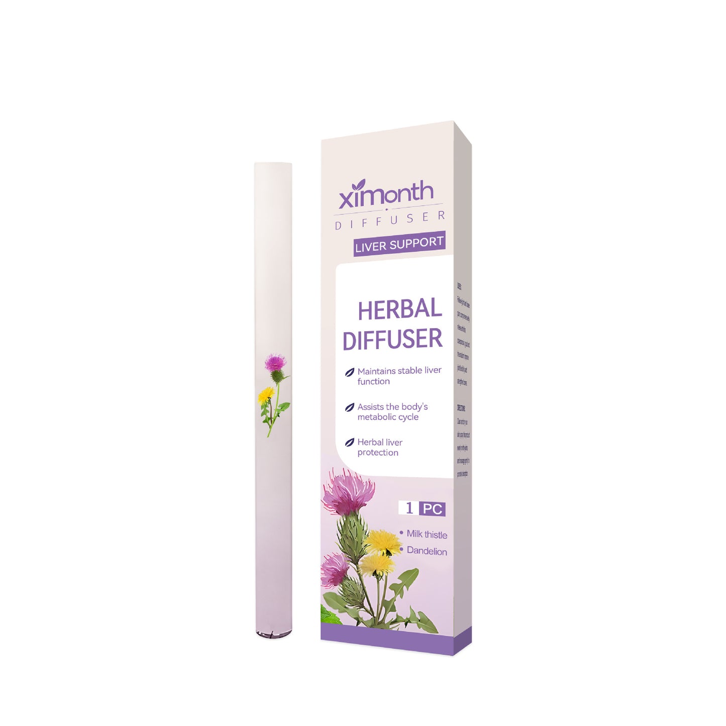 🏆【upgraded 600-Puff】MulleinRelaxation Stick-SoothesLungs,Detoxifies, FreshensBreath