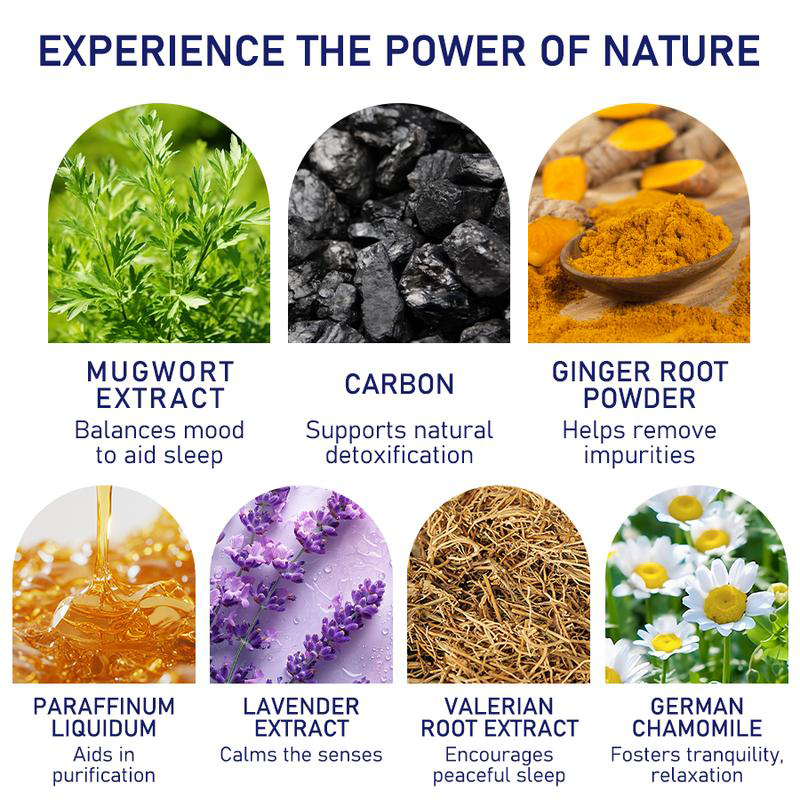 Deep Relaxing Foot Patches  – Soothe Tired Feet, Relieve Stress, Promote Relaxation & Better Sleep