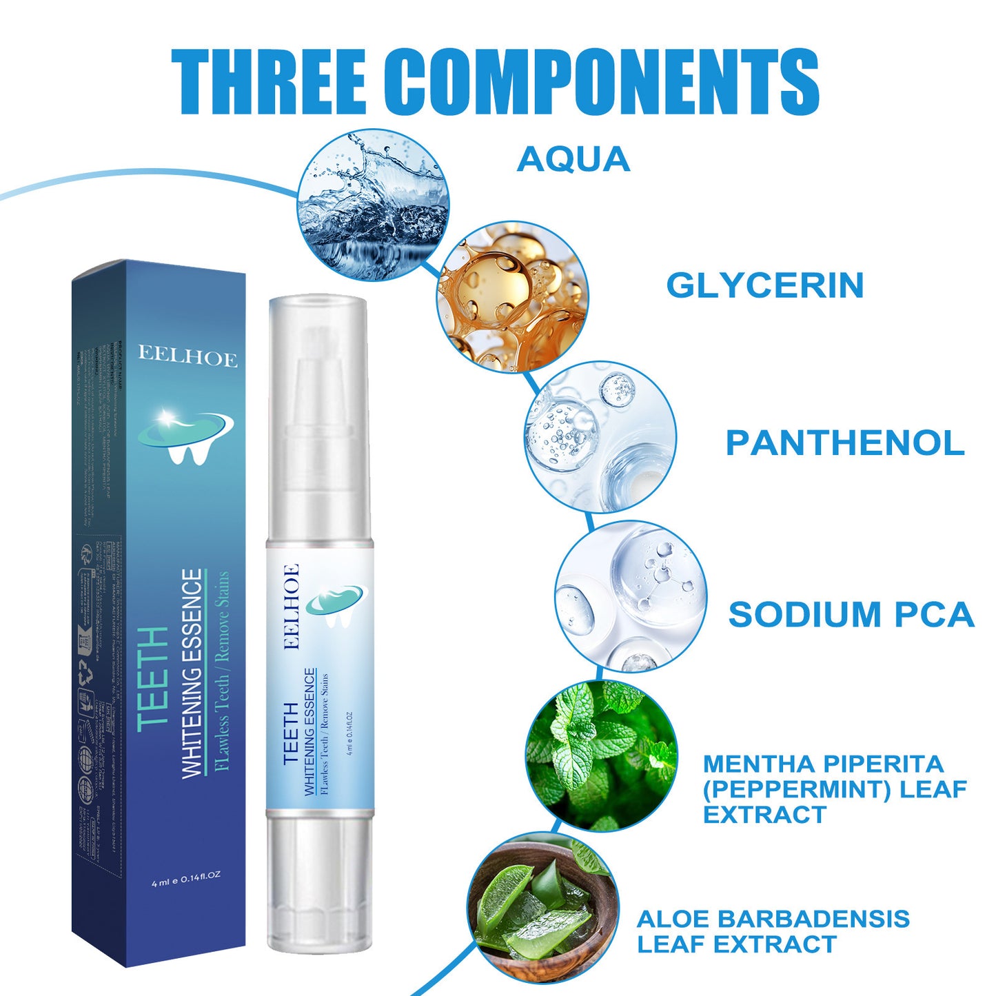 Instant Bright Teeth Whitening Essence Pen – Gentle & Sensitivity-Free