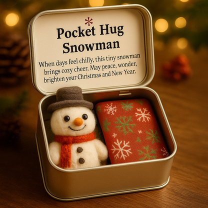 🔥Early Christmas Sale 50% -🎄❤️Christmas Pocket Hug Gift with Stocking🧦