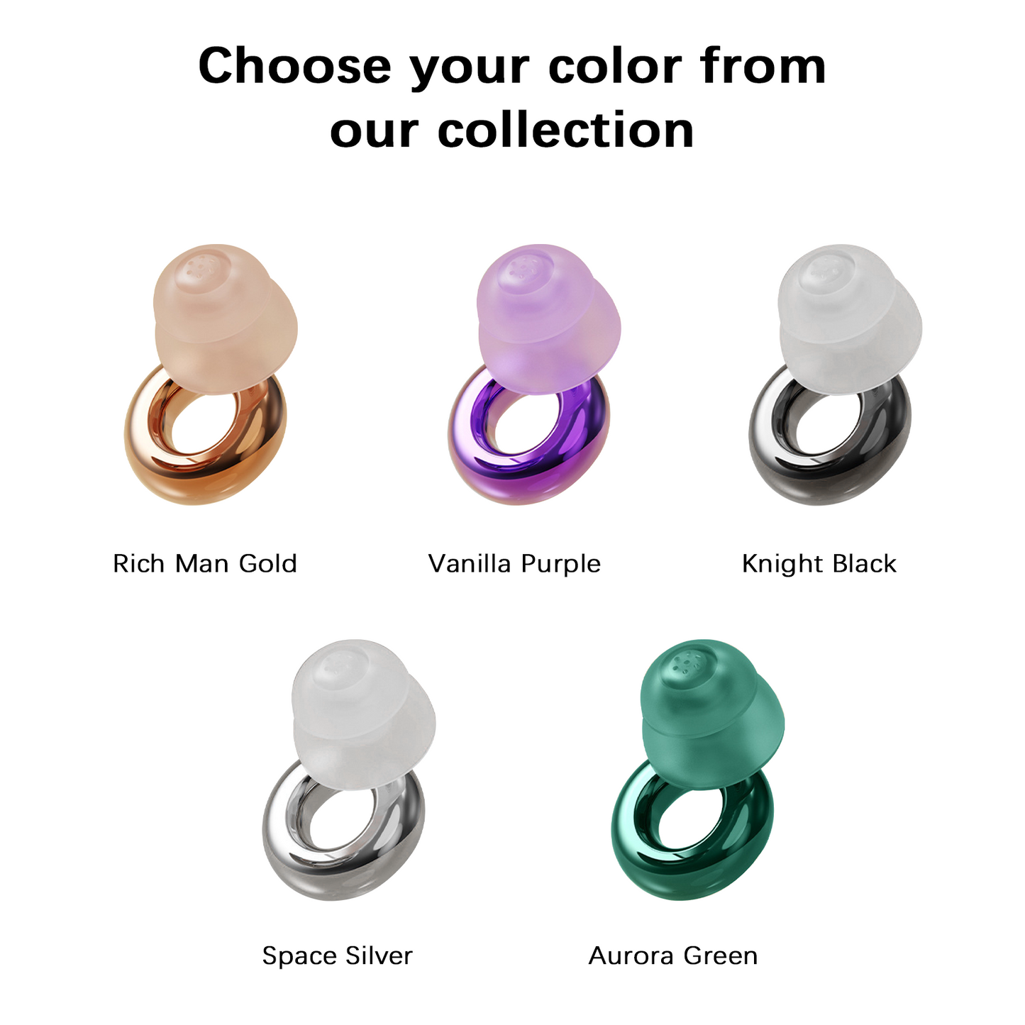 🔥Final 3 Hours: 60% OFF Experience 2：All-in-One Noise-Canceling Earplugs – Sleep, Music & Party Protection - Lefreniy