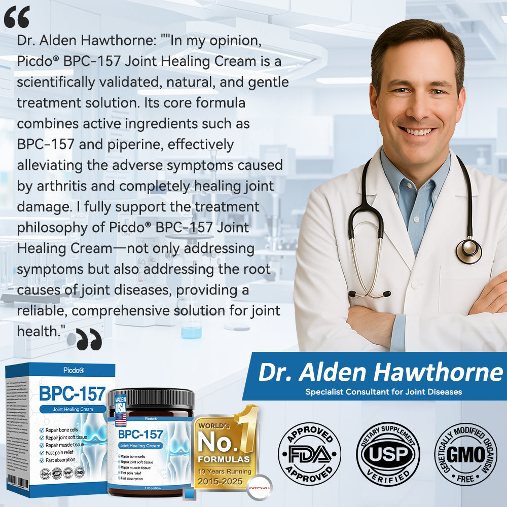 𝖯𝗂𝖼𝗱𝗼® BPC-157 Joint Healing Cream🦴Treats Arthritis, Neuropathy, Rheumatism, Sports Injuries & More-USA👍