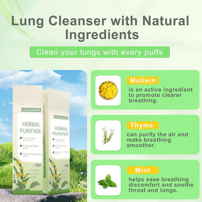 🏆【upgraded 600-Puff】MulleinRelaxation Stick-SoothesLungs,Detoxifies, FreshensBreath