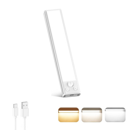 TAILEDEN Under Cabinet Lightsm,76LED Motion Sensor Night Light Indoor