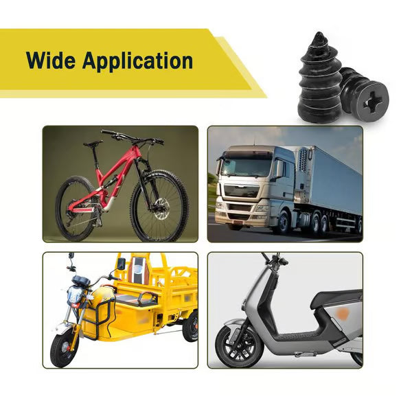 🔩60PCS Tire Repair Rubber Nails Kit with 2 Sizes