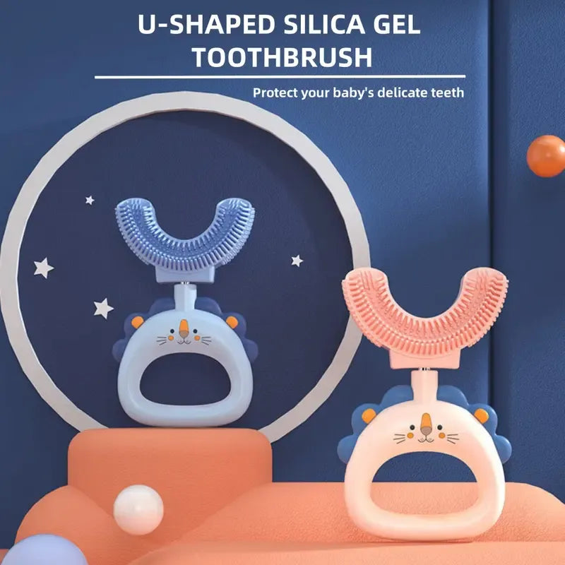 Baby Toothbrush Non - Manual |U-shaped |Soft Bristles, BPA Free | 2 - 6 Pack #dealsforyoudays - Lefreniy