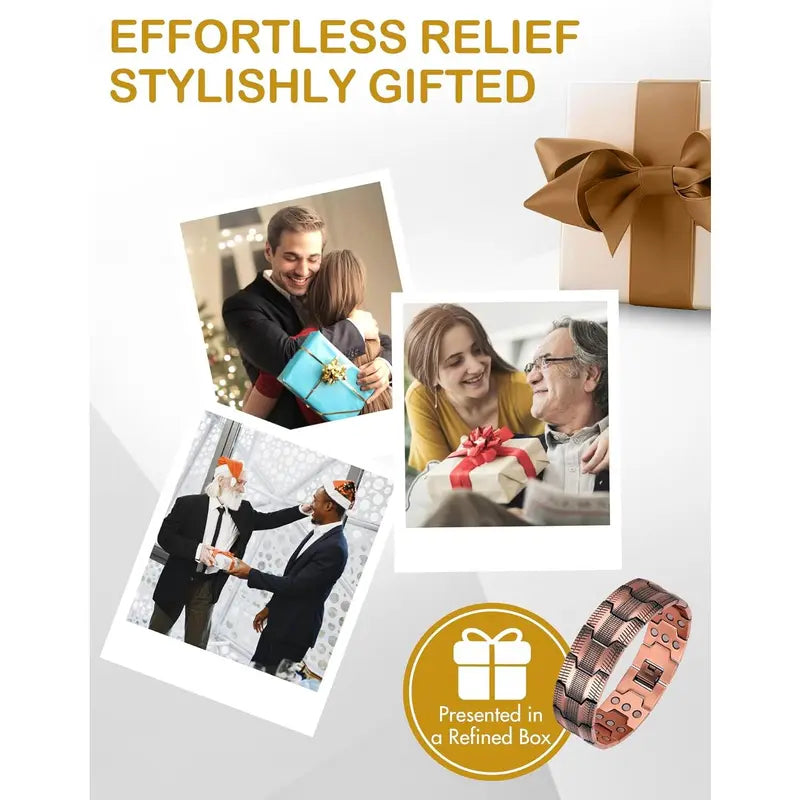 🔥🔥Copper magnetic bracelet🔥🔥——Relieve fatigue and promote blood circulation✨