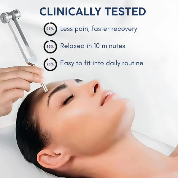 HarmoniFork | The 128Hz Therapy Instrument | Natural Pain & Stress Relief. - Lefreniy