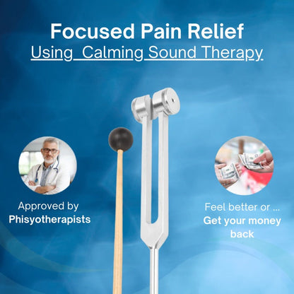 HarmoniFork | The 128Hz Therapy Instrument | Natural Pain & Stress Relief. - Lefreniy