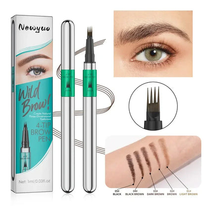 ❤️Newyuo Waterproof Microblading Eyebrow Pencil-easy to create a natural eyebrow shape🔥Final 3 Hours: 60%❤️