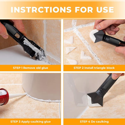 3 in 1 Household Use Caulking Tools