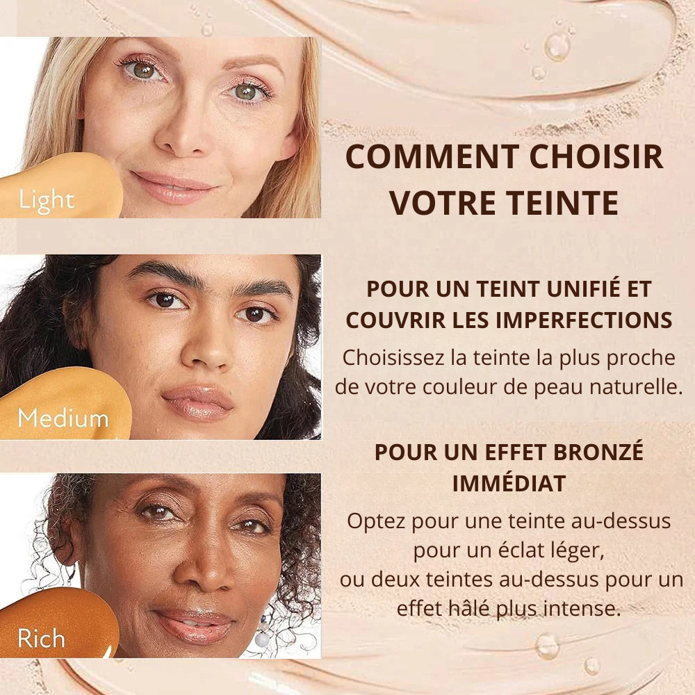 🔥🔥🔥85% off for a limited time：Cream Foundation – Full Coverage & Perfect Finish