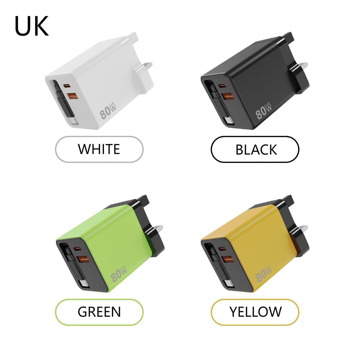 🎁✨3 in 1 Charger Retractable 80W MAX Fast - Lefreniy