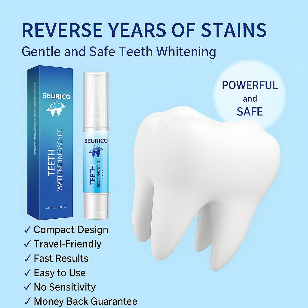 Instant Bright Teeth Whitening Essence Pen – Gentle & Sensitivity-Free