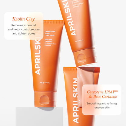 🎁🎁Limited-Time Promotion: 25% Off for 1 Item, 35% Off for 2 Items：Carrotene IPMP™ Quick Dry Pore Tightening Clay Mask