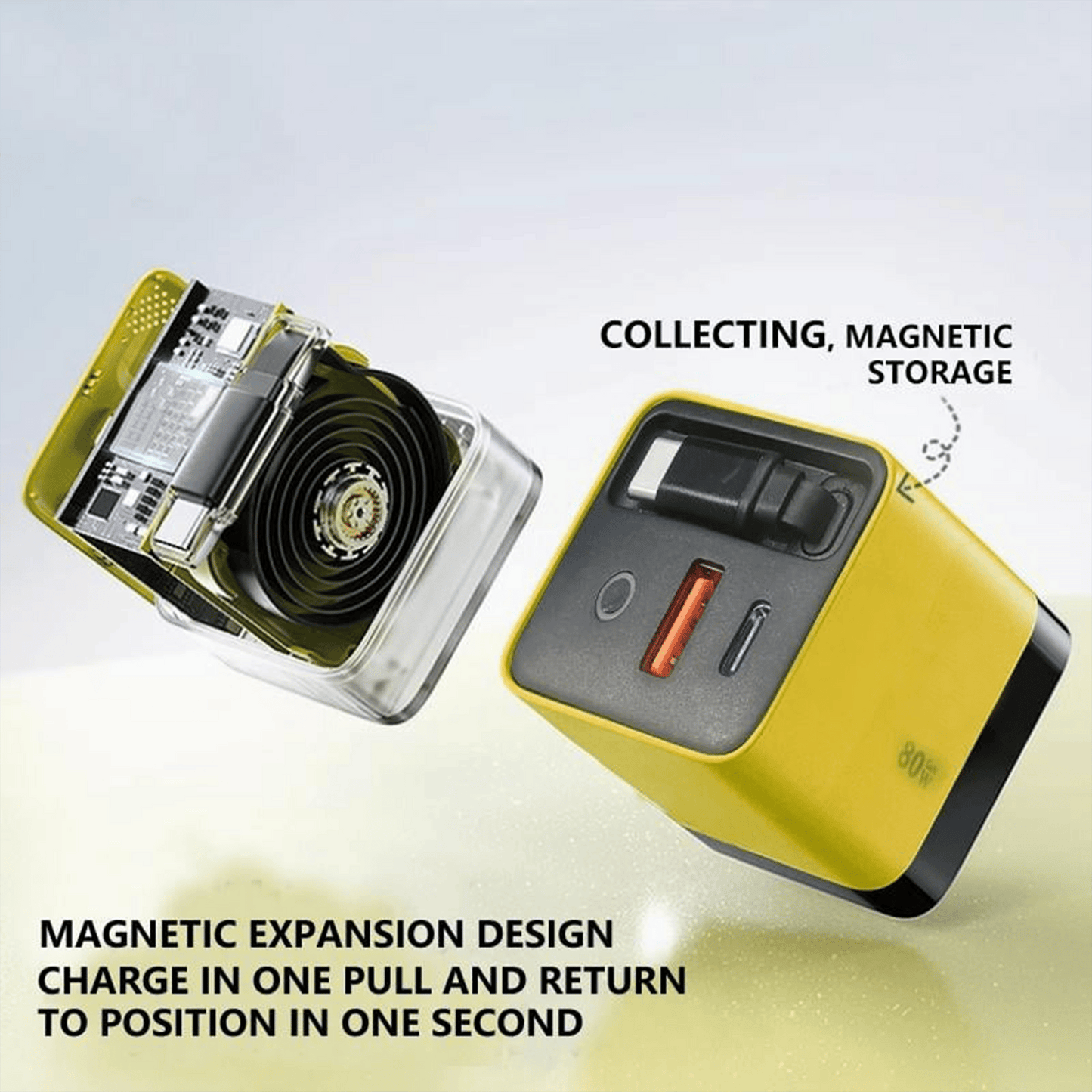 🎁✨3 in 1 Charger Retractable 80W MAX Fast - Lefreniy