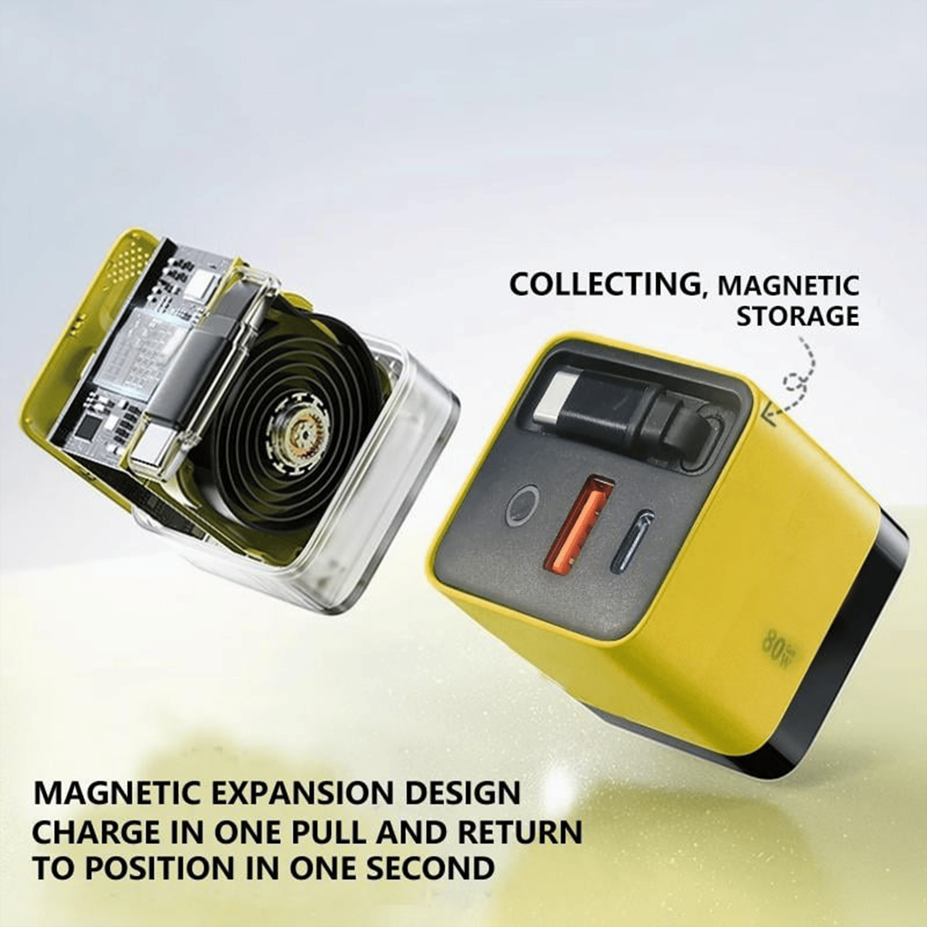 🎁✨3 in 1 Charger Retractable 80W MAX Fast - Lefreniy