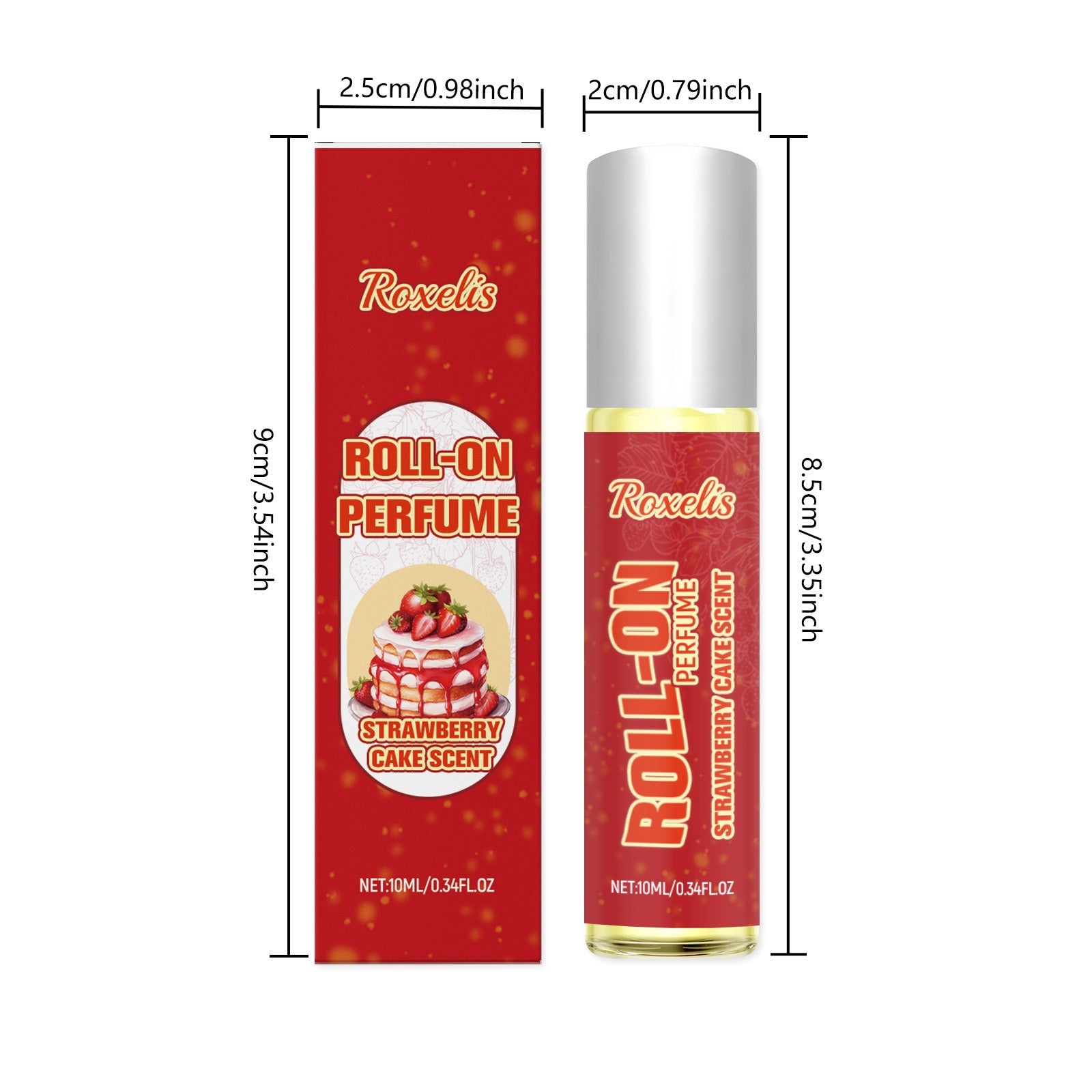 Crazy Little Things Brand Roll On Fragrance Oil - Intense Floral Eau Perfume with Smooth Applicator for Easy Application & Convenient Size Perfect for Any Occasion Long Lasting Scents - Lefreniy